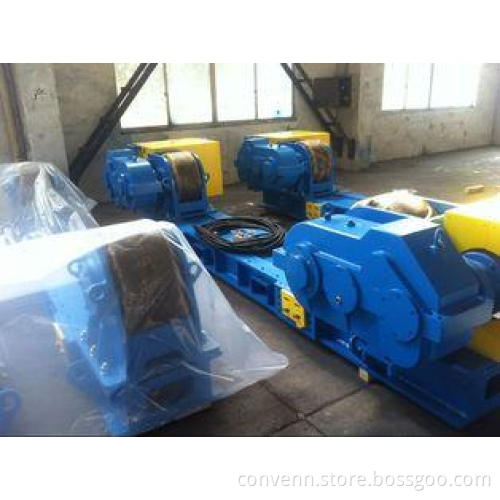 Conventional 60T Pipe Welding Rollers For Tank / Boiler , B